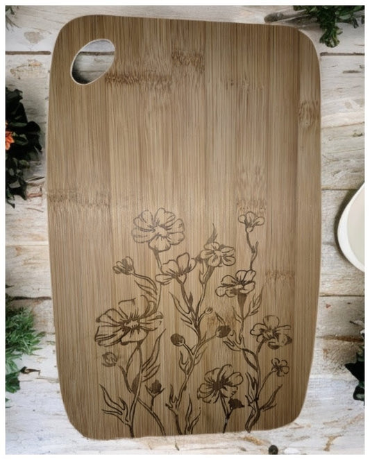 'Wildflowers' serving board