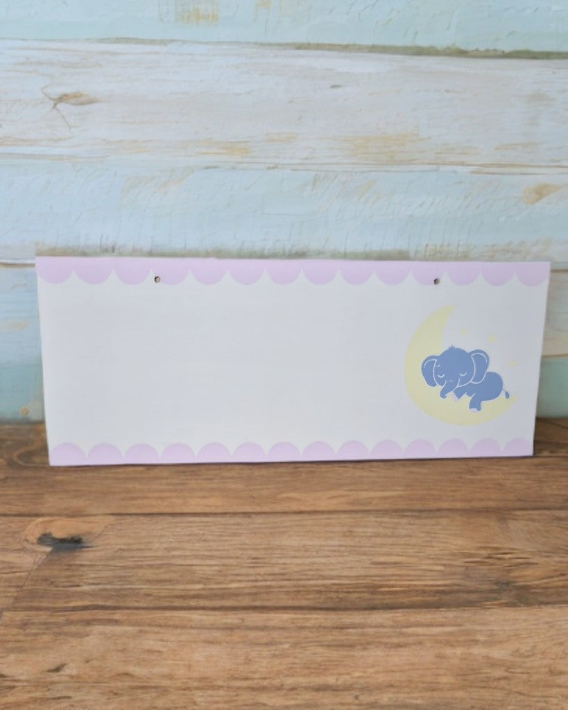 Hand-painted name plate
