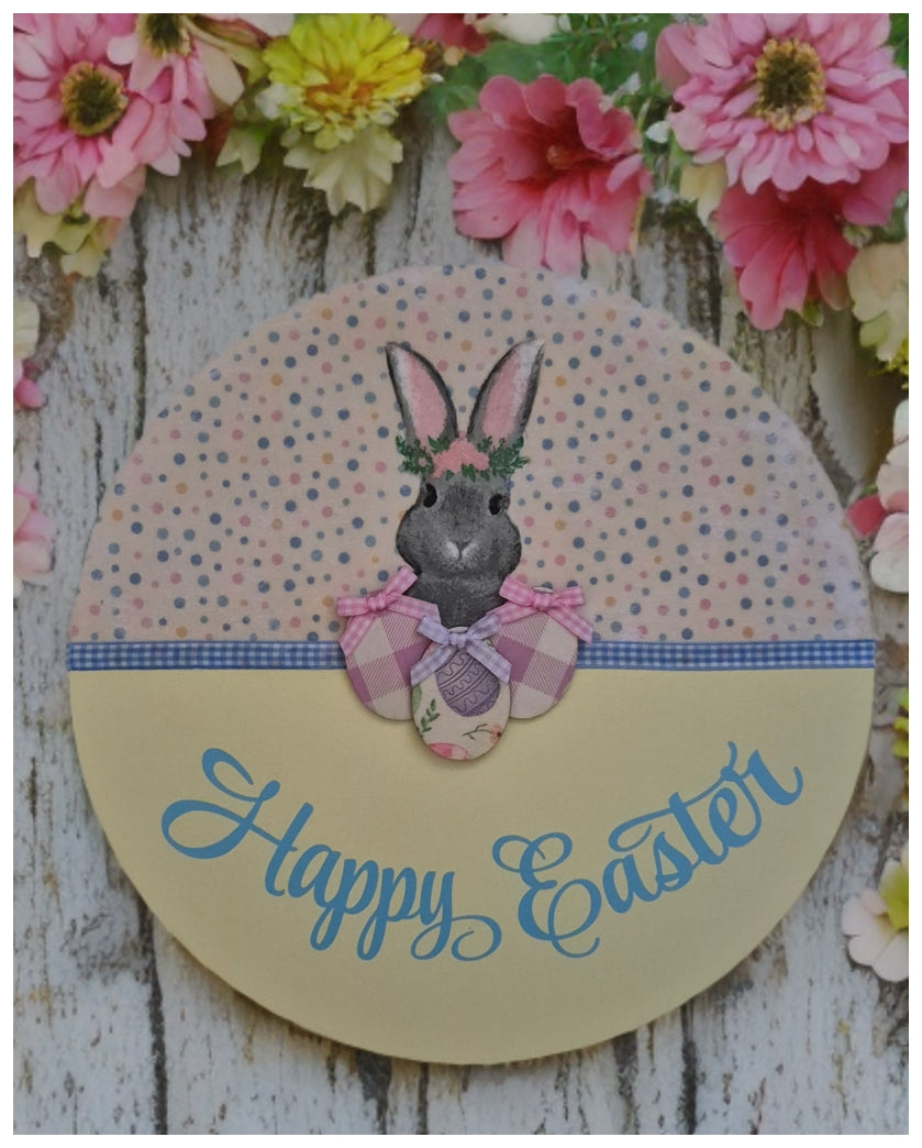 'Happy Easter' polka dot